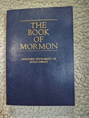 The Book of Mormon Paperback Blue 2024 Church of Jesus Christ Pocket Edition